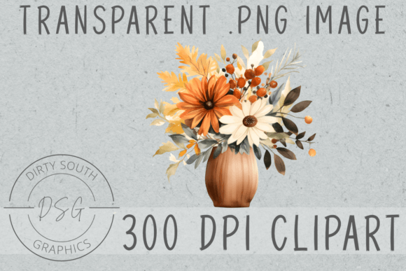 Download Watercolor Autumn Flower Arrangement - Premium Resources