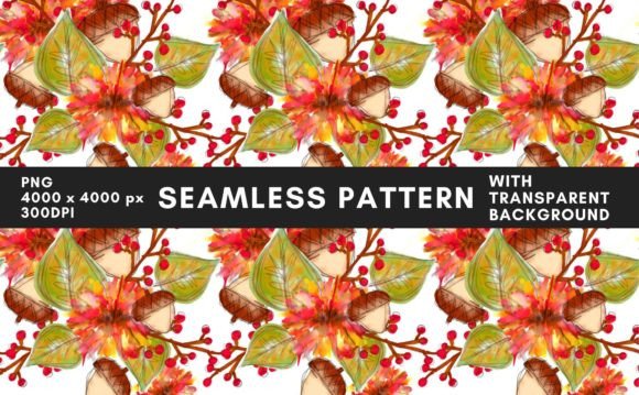 Download Autumn Flowers PNG Pattern Background 3 - Autumn flower Collection