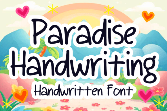 Download Paradise Handwriting - Paradise Collection